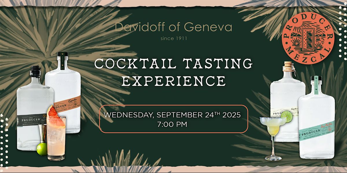 Producer Mezcal Tasting