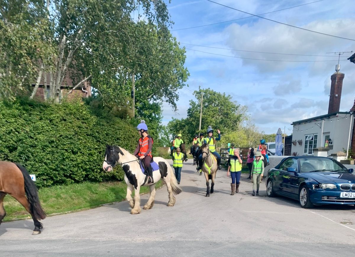 Ride 145 - Pass Wide & Slow Awareness event 2025 - Coghurst, Hastings, East Sussex