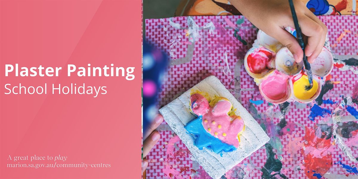 Plaster Painting with the Butterfly Playgroup | School Holidays