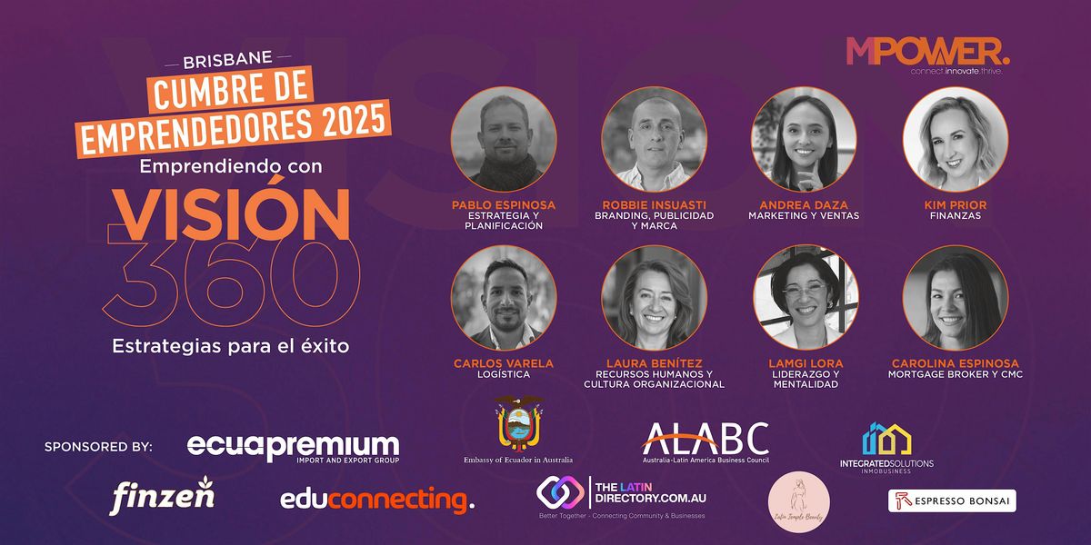 Cumbre de Emprendedores 2025 - Emprendiendo con Visi\u00f3n 360