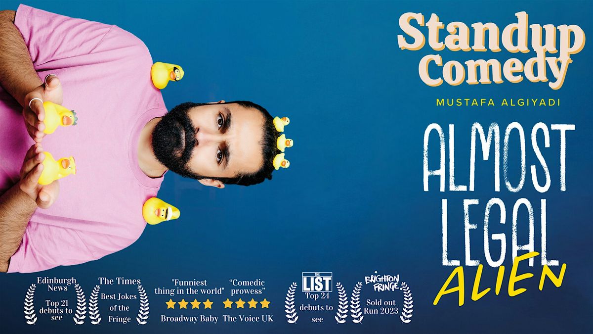 Almost Legal Alien \u2013 Mustafa Algiyadi Live in Vienna @ The Comedy Pub