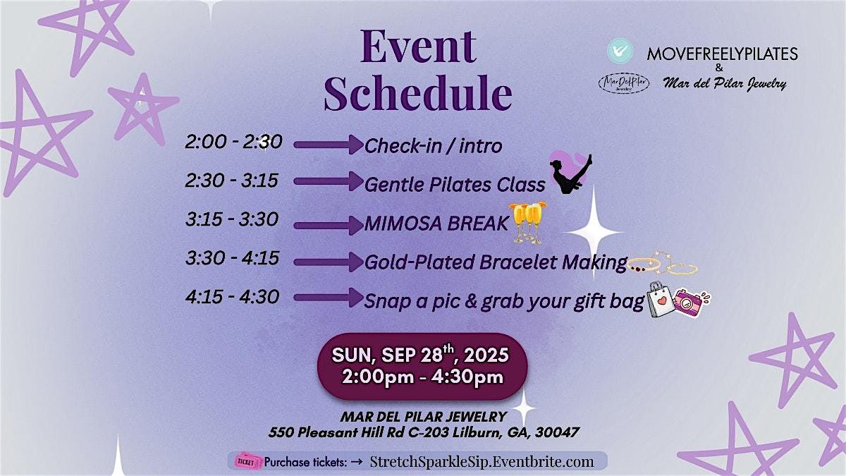 Stretch Sparkle & Sip Atlanta