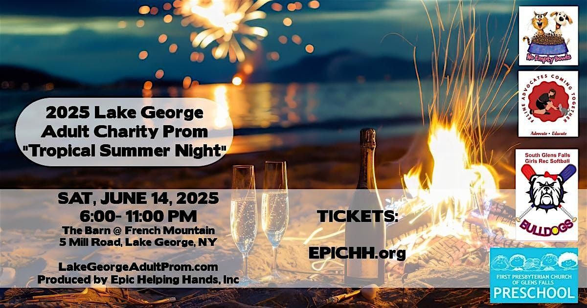 2025 Lake George Adult Charity Prom