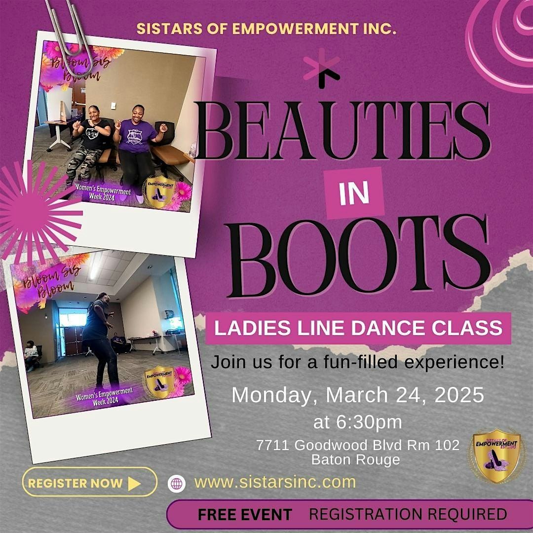 Beauties in Boots | Ladies Line Dance Class