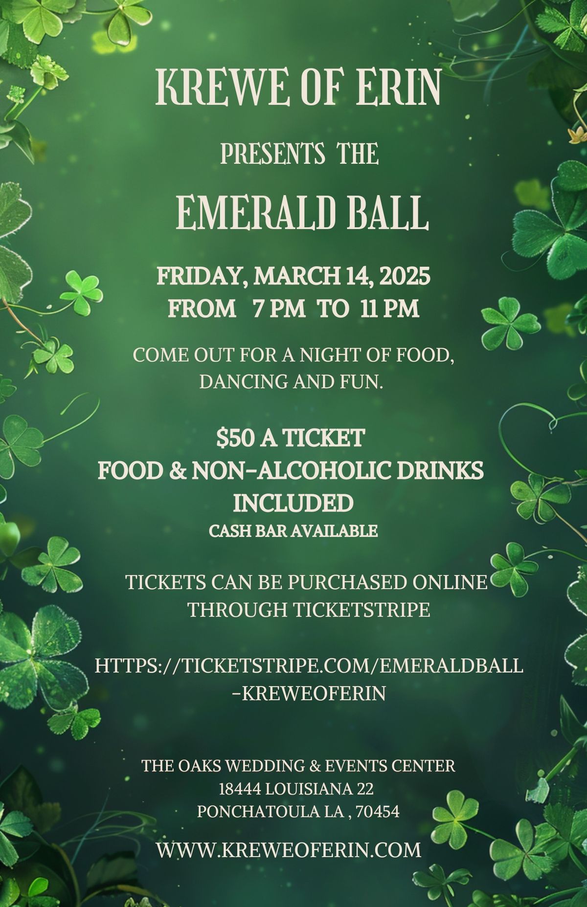 Krewe of Erin - Emerald Ball