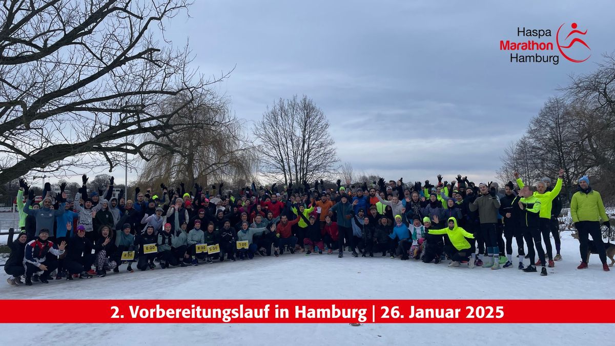 2. Vorbereitungslauf Haspa Marathon Hamburg 2025