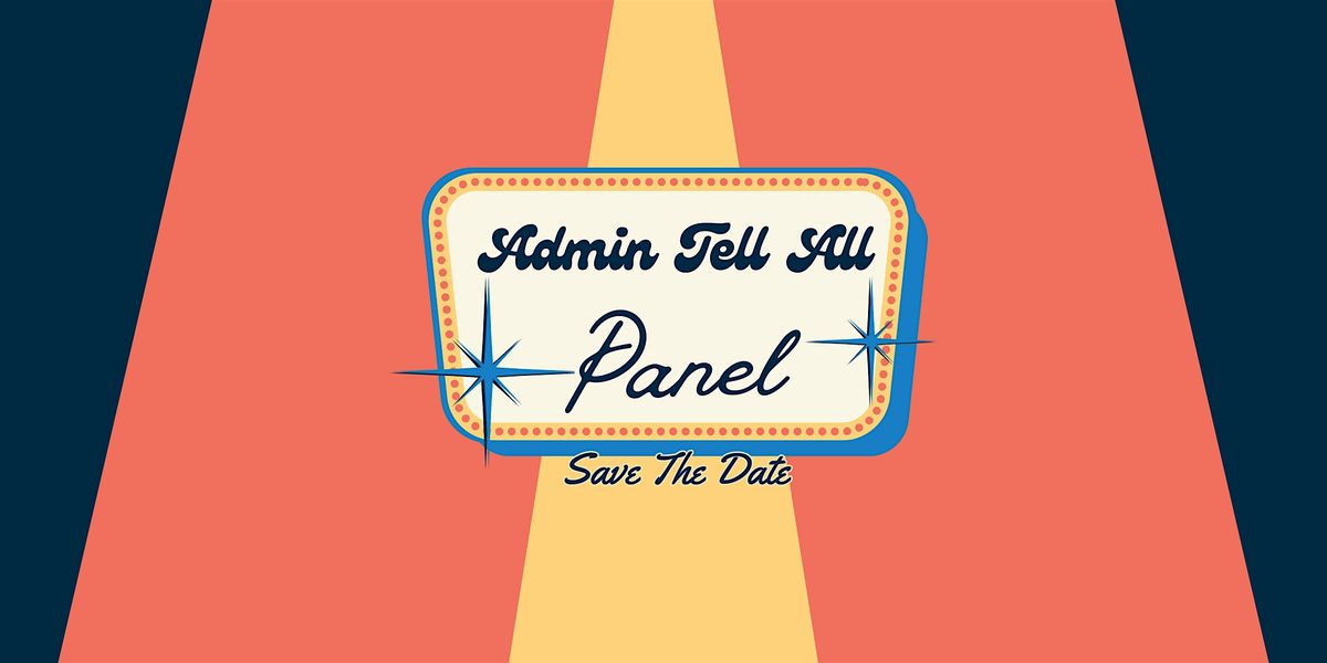 WCR Admin Tell-All: Save the Date + Nominations Open