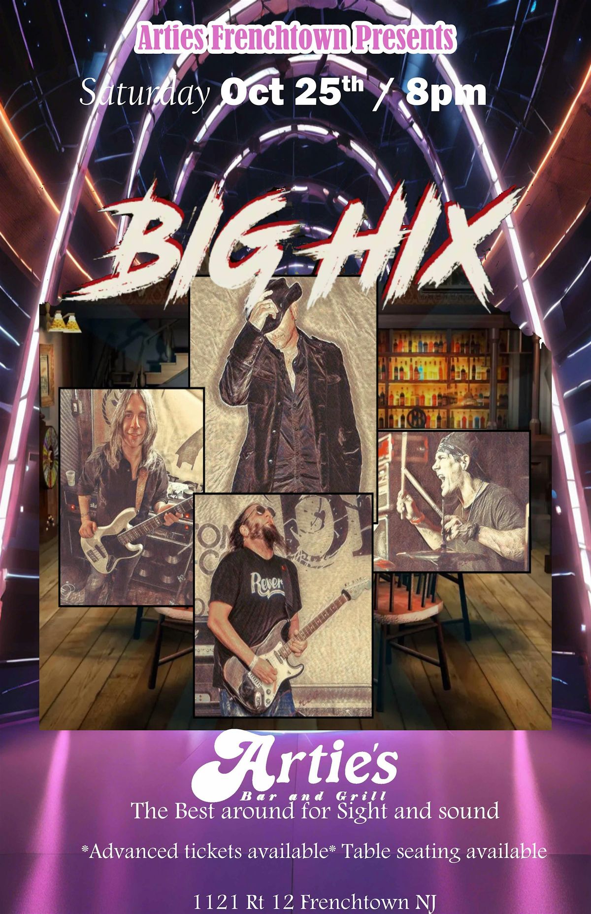 BIG HIX - LIVE AT ARTIES - Country is alive at Arties