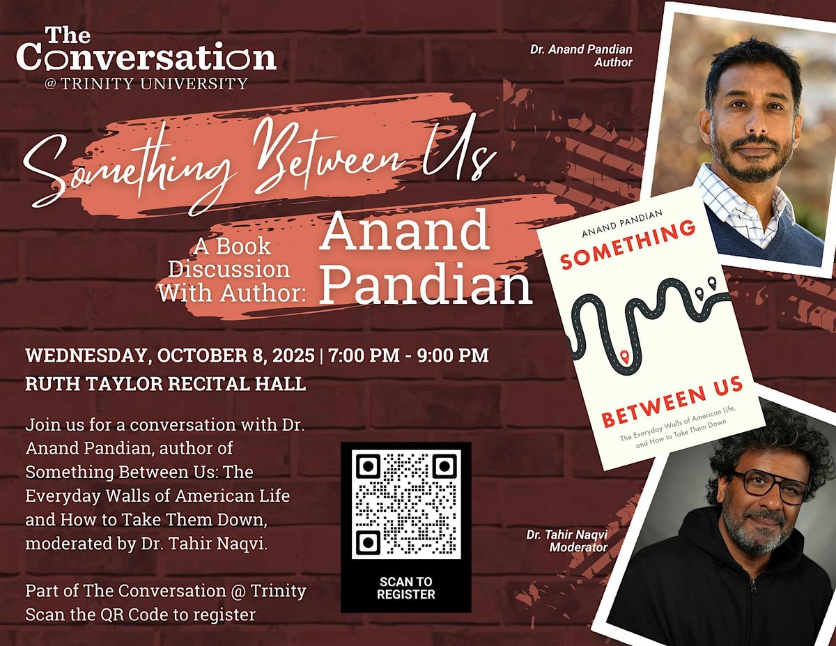 Something Between Us: A book discussion with author Anand Pandian