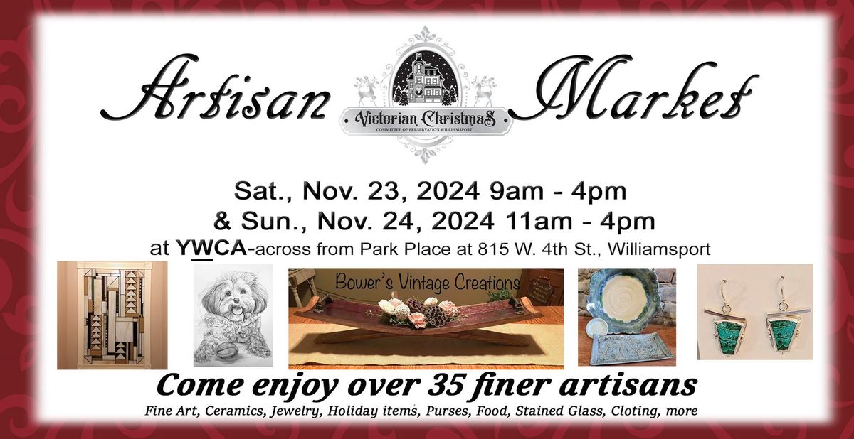 Artisan Market at Victorian Christmas