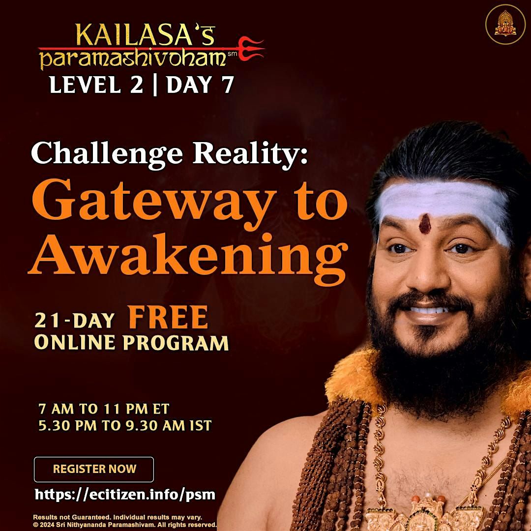 Challenge Reality - Gateway to Awakening - Online Riverside