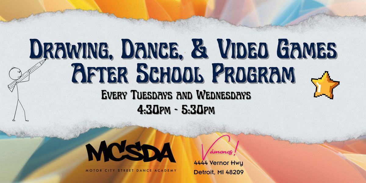 Drawing, Art, & Video Games After School Program