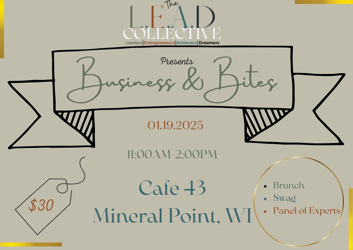 Business & Bites- New Date!