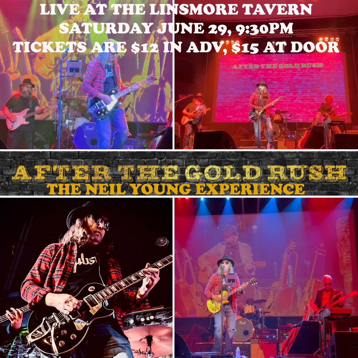 After The Gold Rush \u2013 The Neil Young Experience Returns to the Linsmore Tavern!