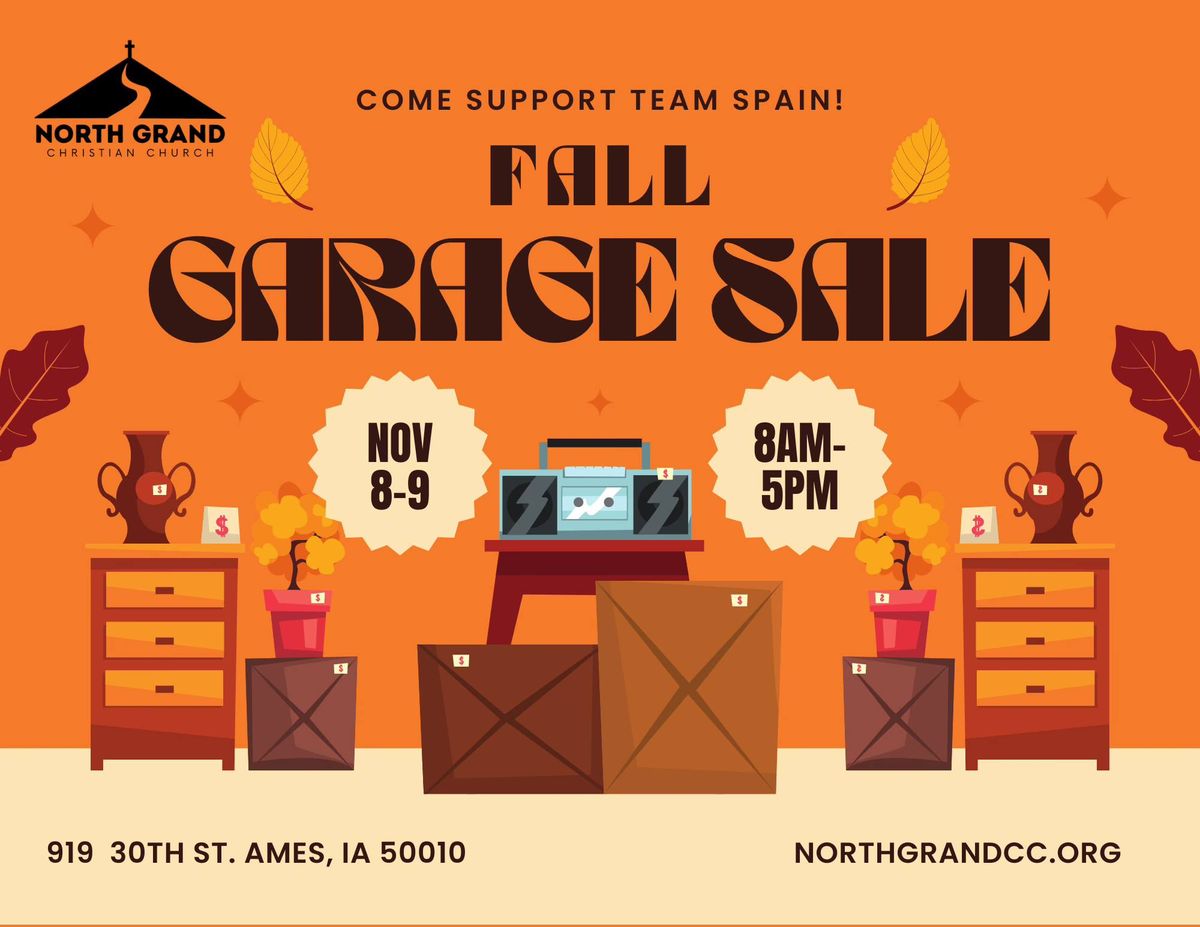 Fall Garage Sale (North Grand Christian Church)