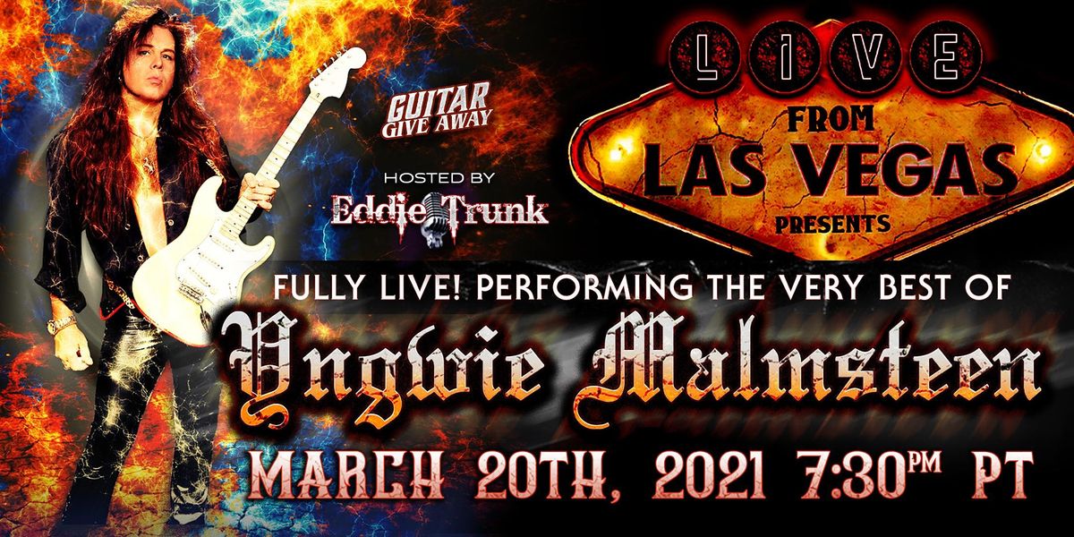 Yngwie Malmsteen Fully Live The Very Best Of Av Vegas Audio Video Lighting Backline Stage Rental Las Vegas 20 March 2021