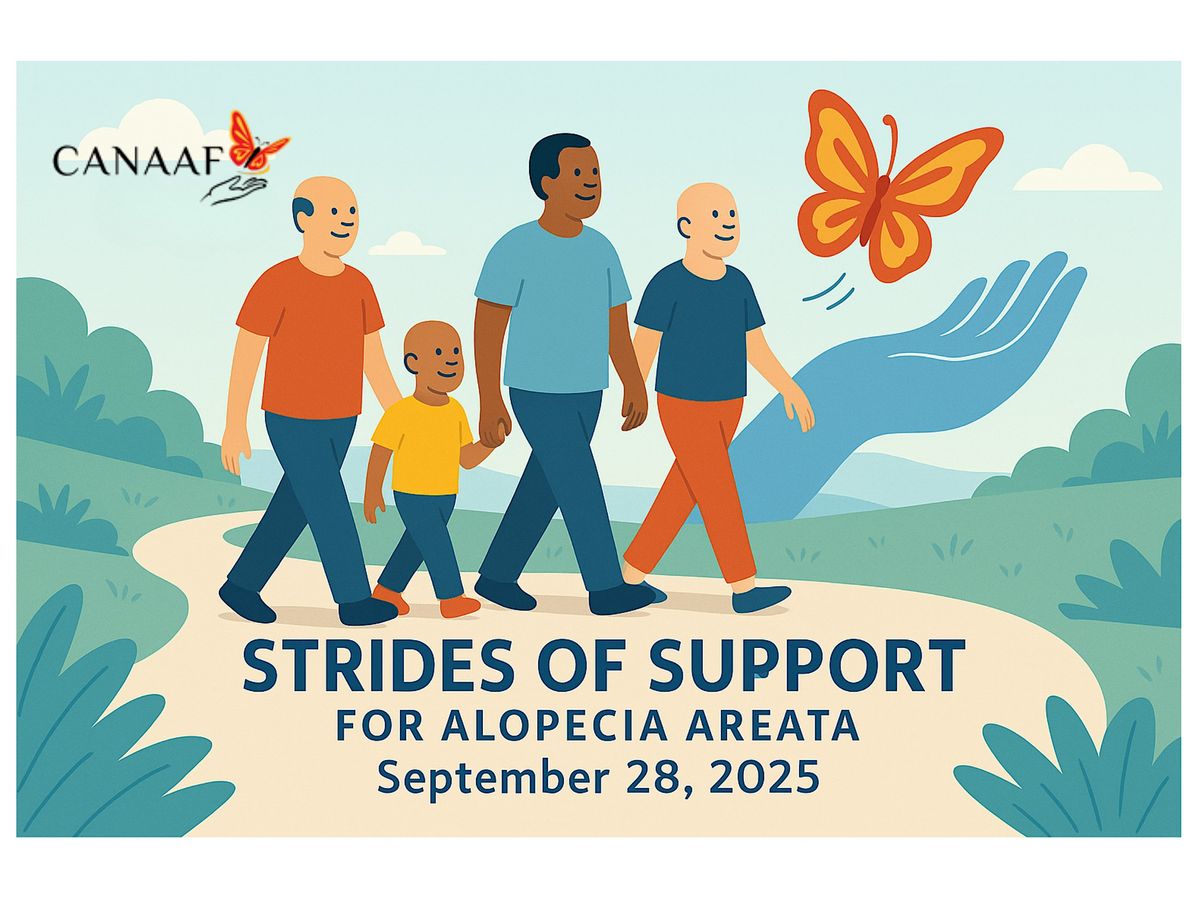 Strides of Support for Alopecia Areata - Montreal
