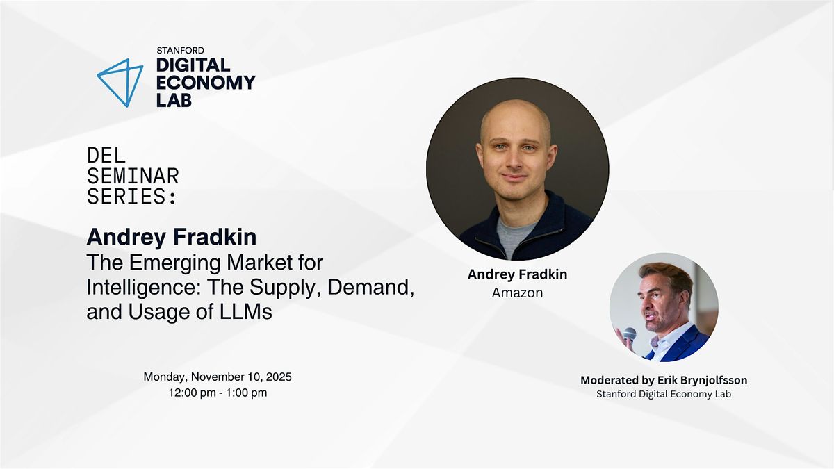Andrey Fradkin | Supply, Demand, and Usage of LLMs