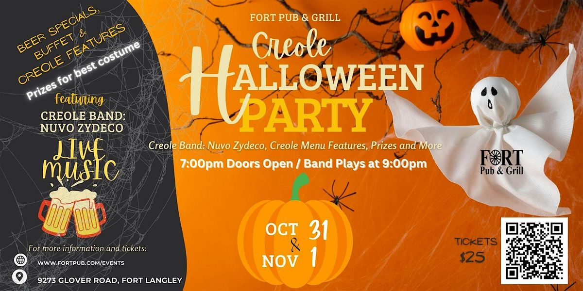 Fort Halloween Party: Caribbean Style  @Fort Pub & Grill