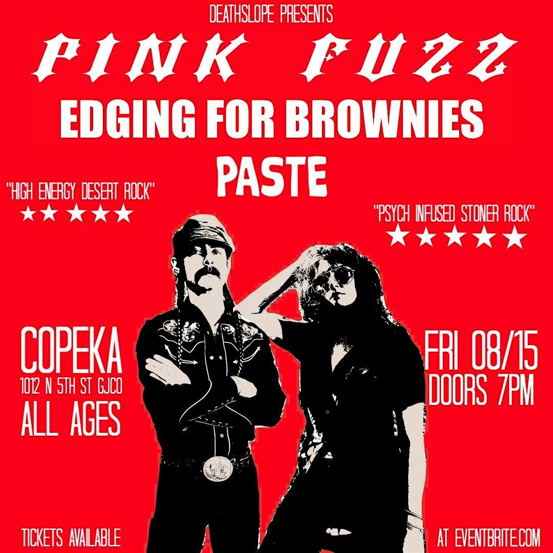 Pink Fuzz, Edging for Brownies, & Paste @ Copeka