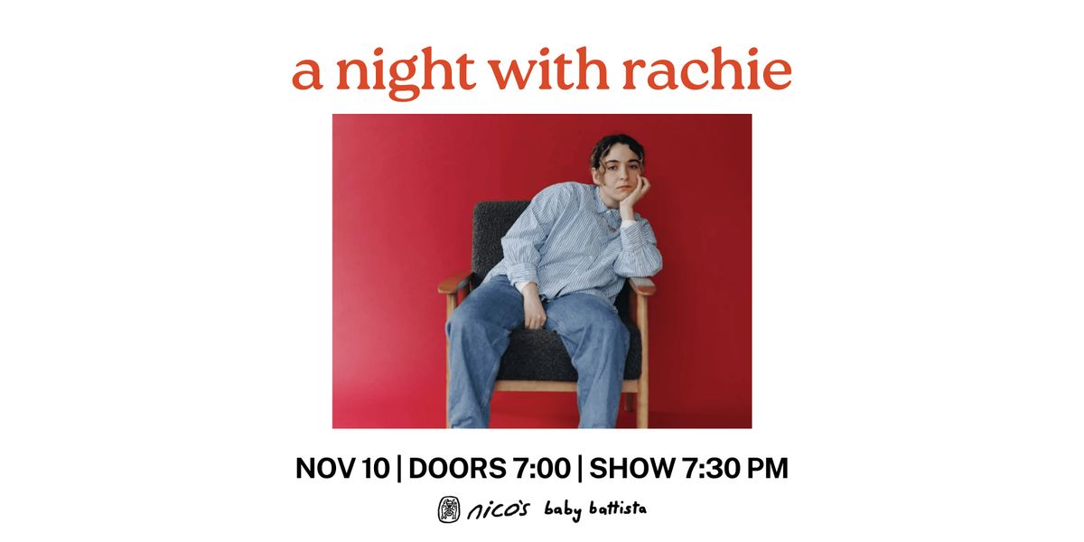 A Night with Rachie | Standup Comedy Show