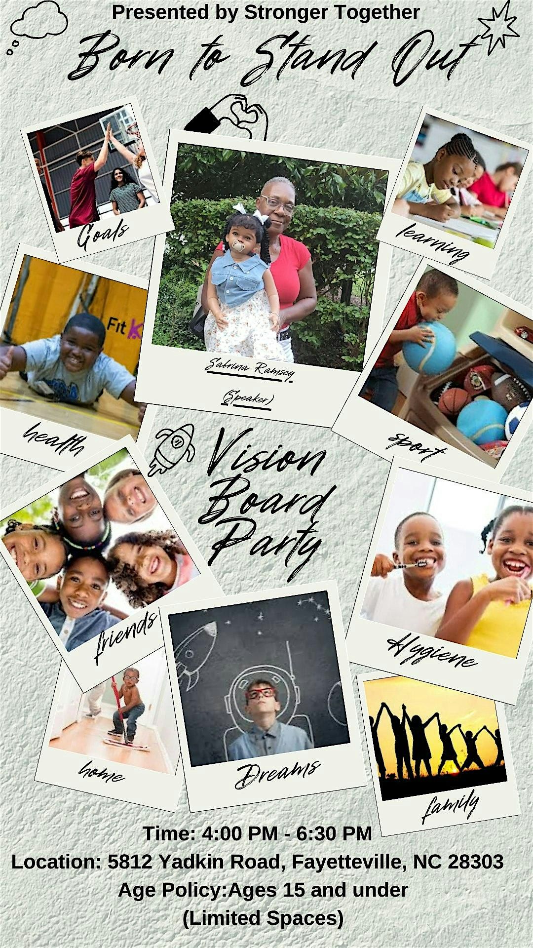 Vision Board Party (Born to Stand Out)