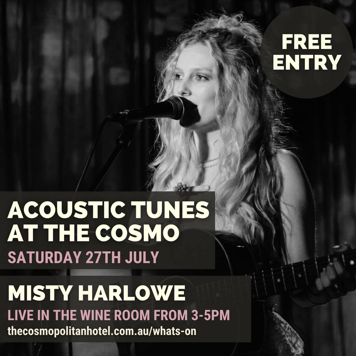 Misty Harlowe - Live at The Cosmo