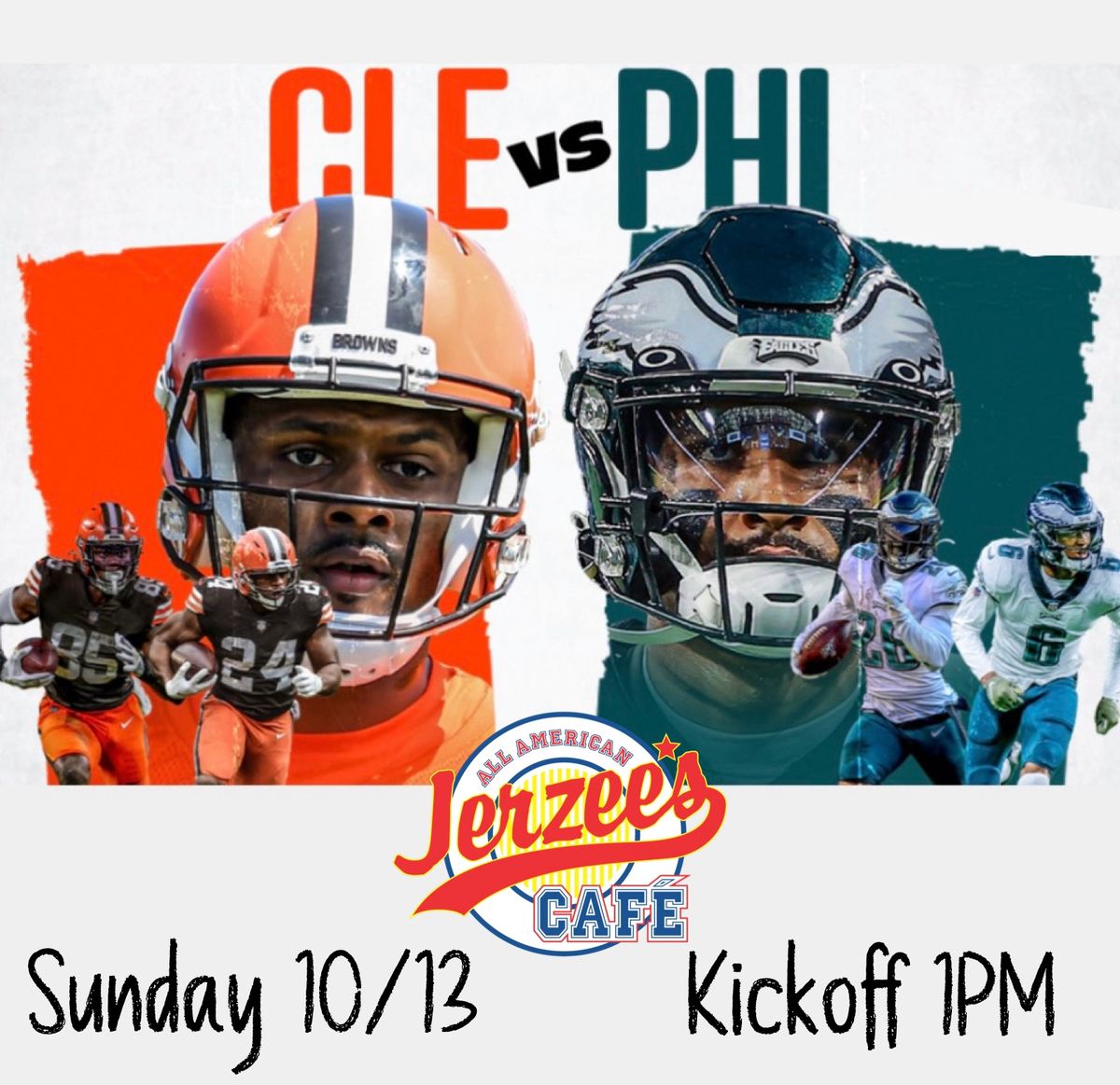 Browns vs Eagles