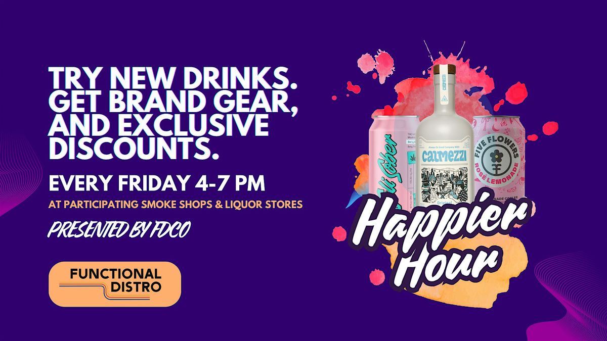 Happier Hour: Sip, Chill & Shop