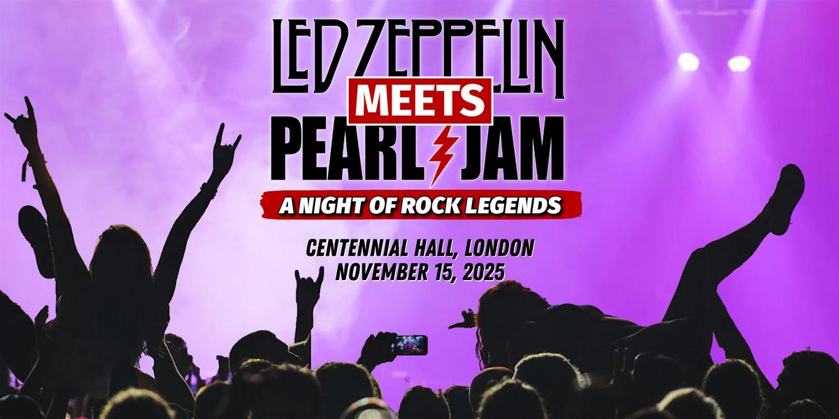 Led Zeppelin meets Pearl Jam - A Night of Rock Legends