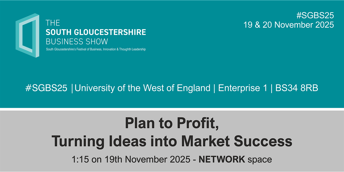 Plan to Profit, Turning Ideas into Market Success