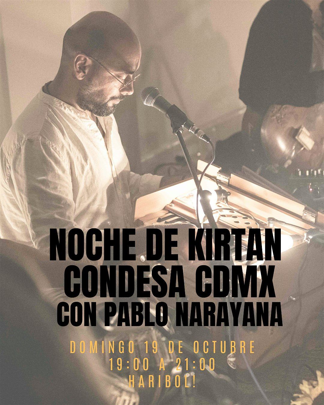KIRTAN DOMINGO 19 OCTUBRE CON PABLO NARAYANA (CONDESA)