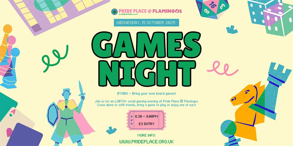 LGBTQIA+ Board Games Night