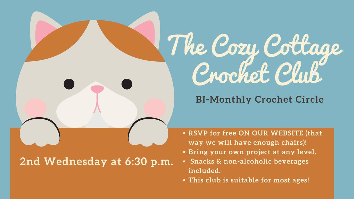 Crochet Club - Bi-Monthly Meet-Up 2ND WEDNESDAY