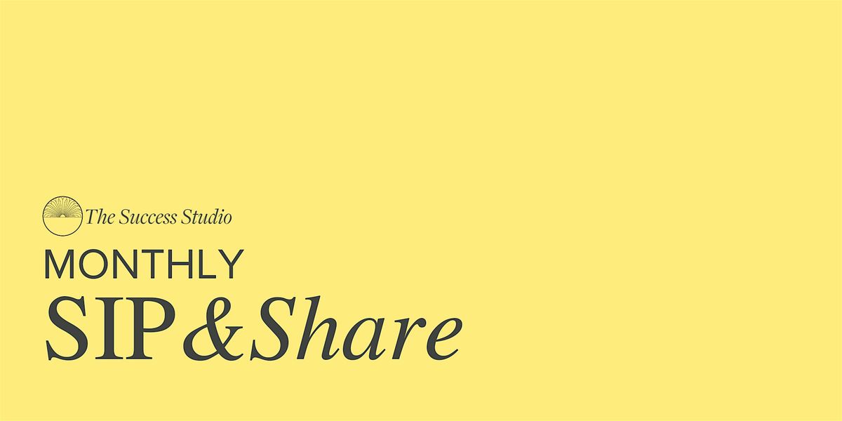 NYC Sip & Share: A Happy Hour With Intention - New York City