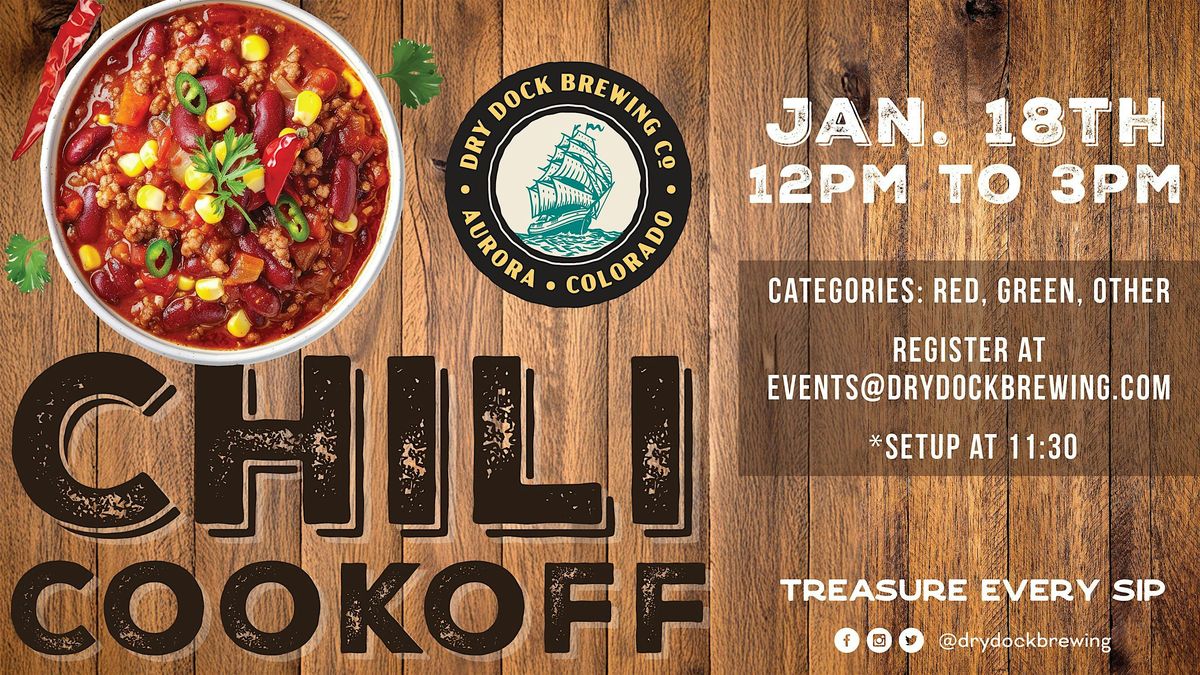 Chili Cookoff at Dry Dock Brewing!