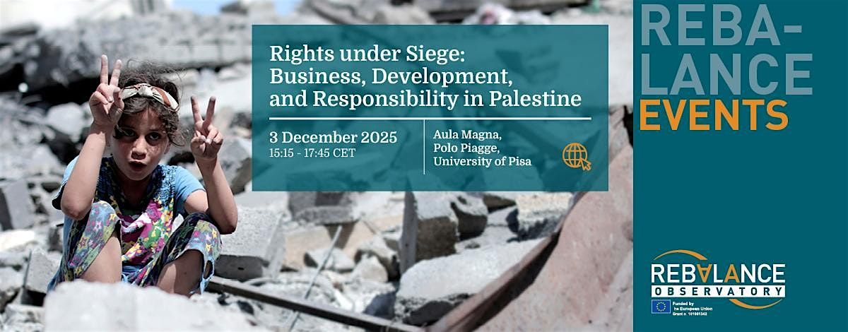 Rights under Siege: Business, Development, and Responsibility in Palestine