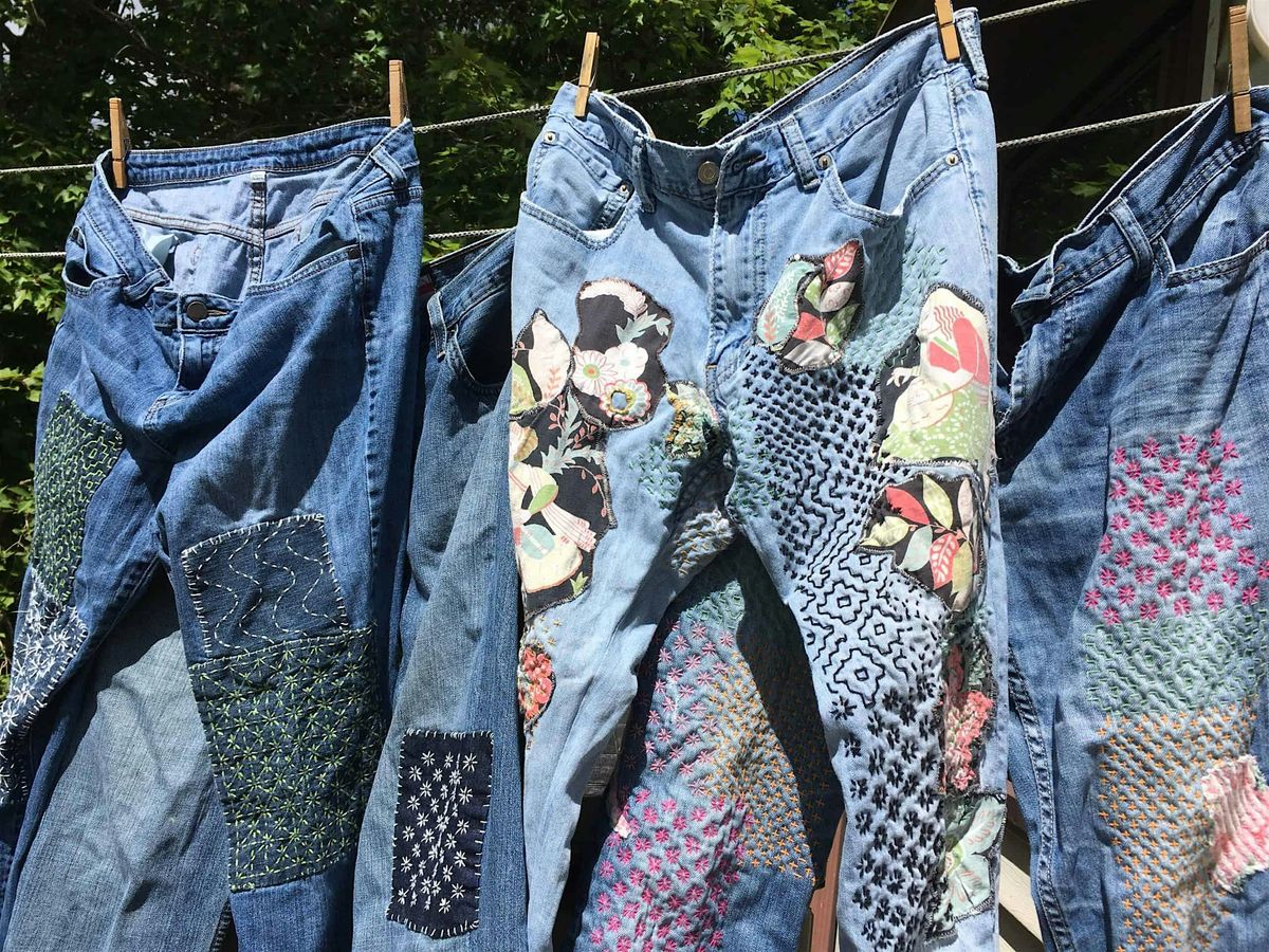 Sashiko Repair workshop