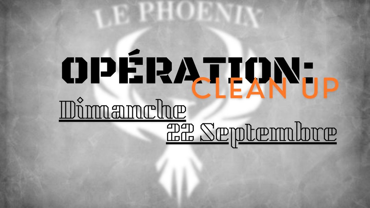 Op\u00e9ration Clean Up