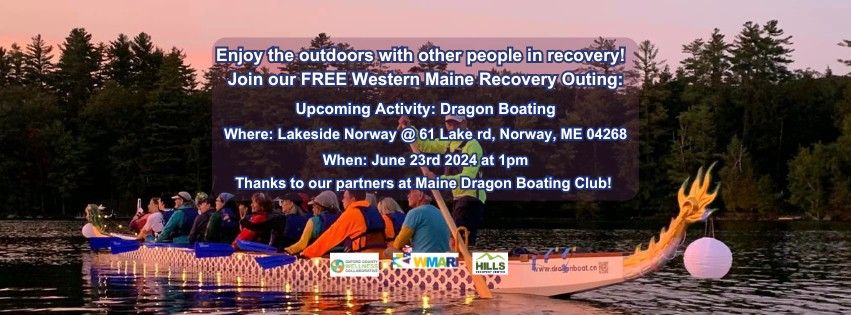 CANCELED DUE TO WEATHER - Recovery Outing: Dragon Boating in Norway