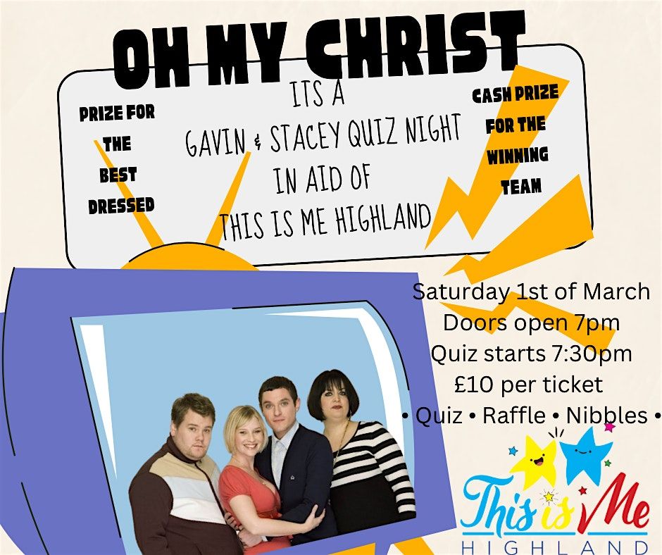 Gavin and Stacey Charity Quiz Night