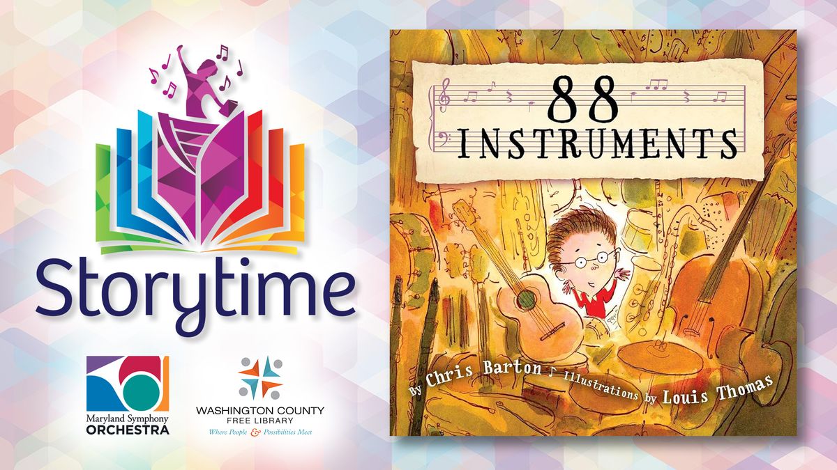 MSO Storytime | "88 Instruments" by Chris Barton
