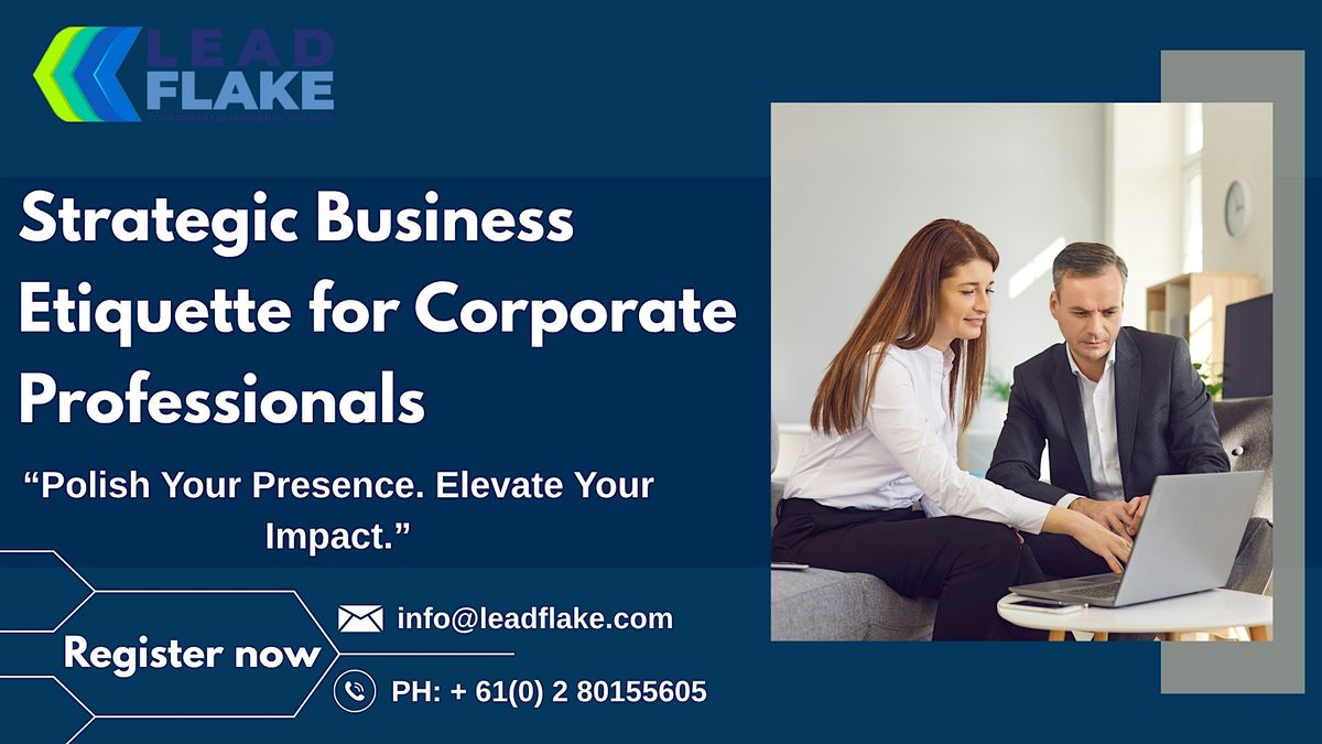 Essential Business Etiquette for Every Professional Workshop - Napier