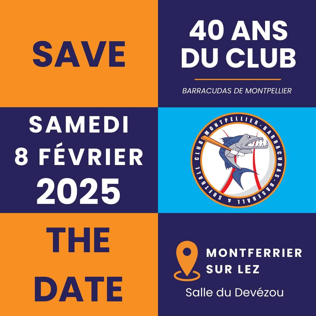 40 ans du club des Barracudas de Montpellier