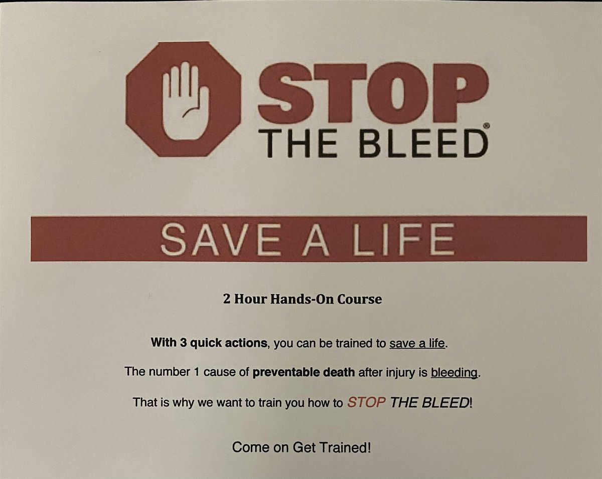 STOP THE BLEED CERTIFICATION COURSE