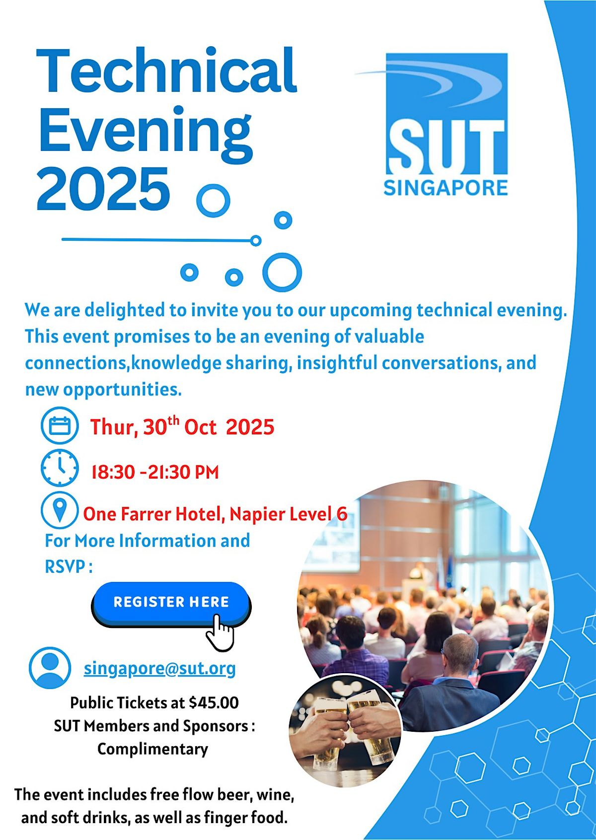 SUT Singapore - Technical Evening 2025