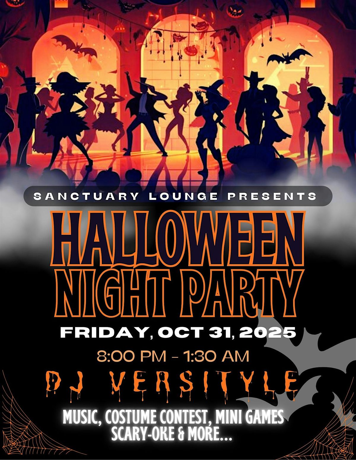 Halloween Night Party!
