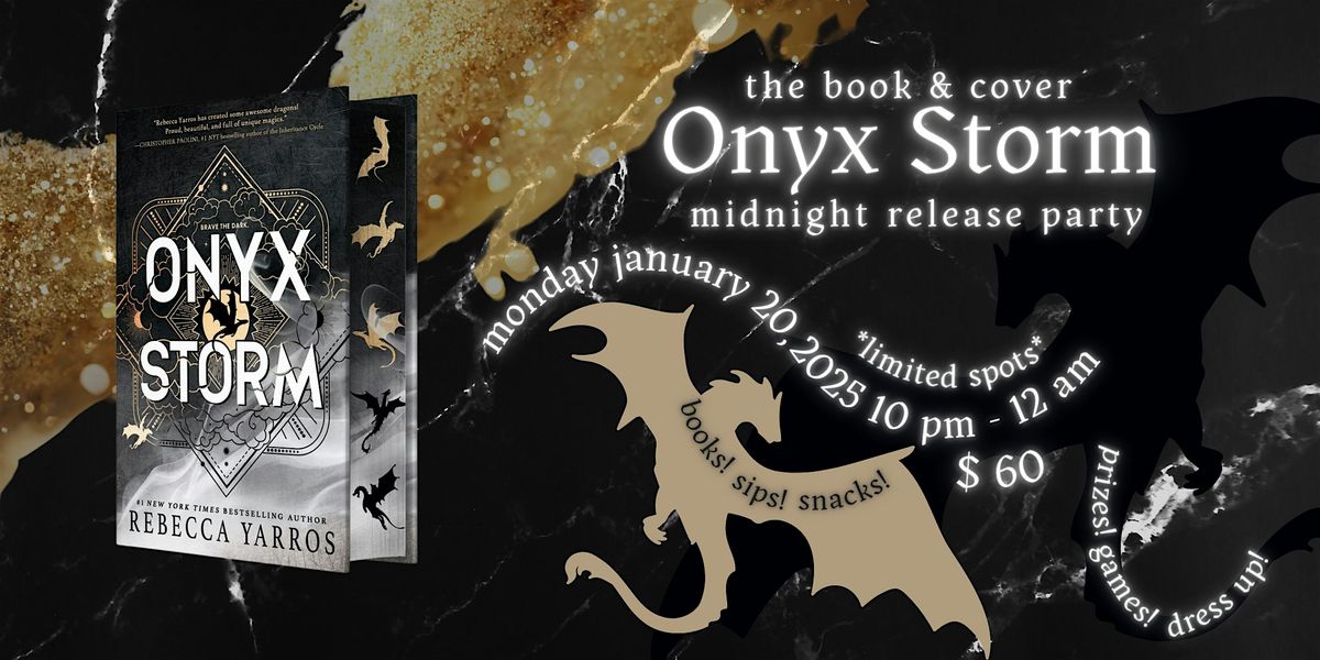 B&C Onyx Storm Midnight Release Party