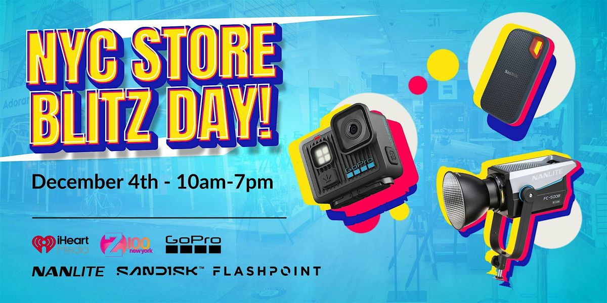 NYC Store Blitz Day!