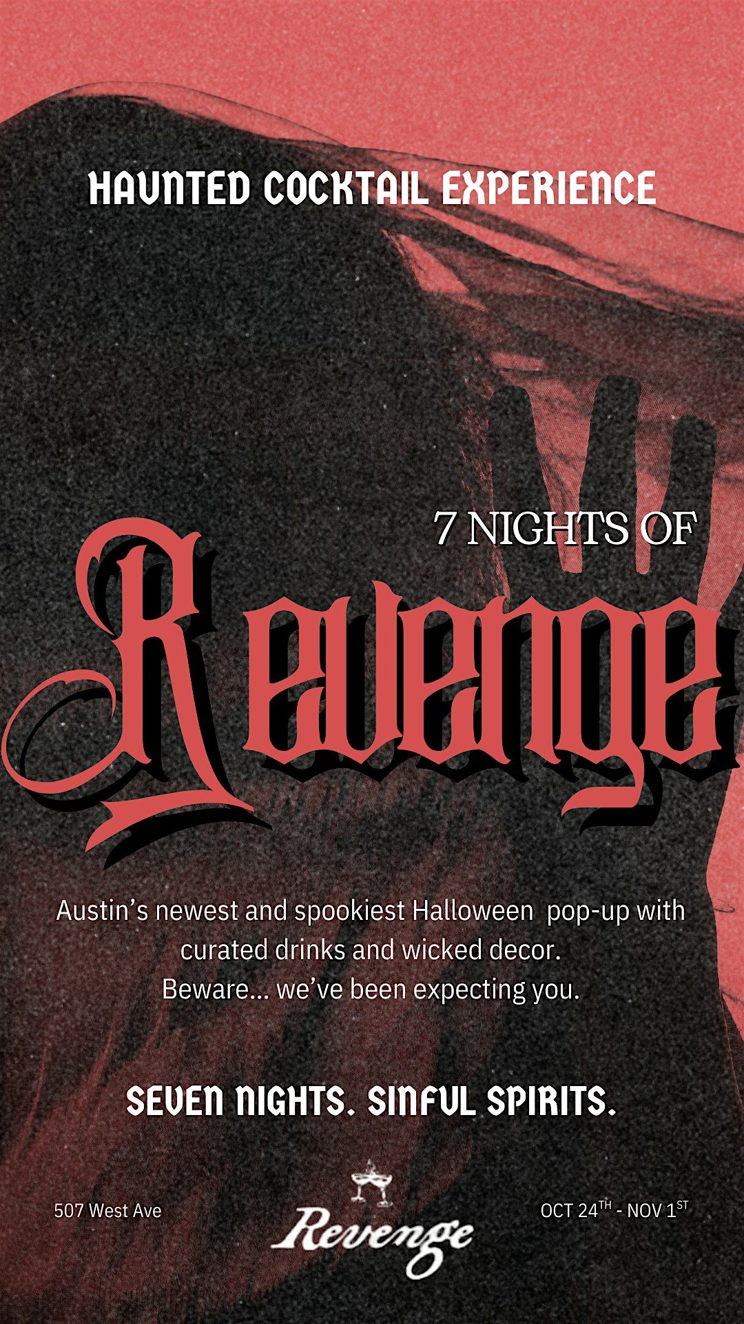 7 Night's of Revenge: Halloween Pop-Up!